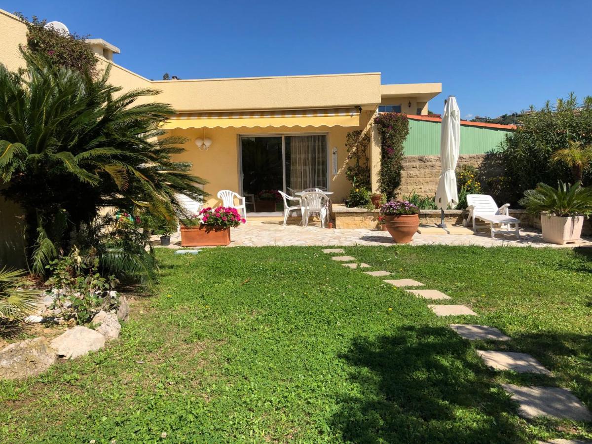 Villa C3 Arthur Rimbaub Chambre D'Hote Piscine Proche Mer Plage 600M Cagnes-sur-Mer Eksteriør billede