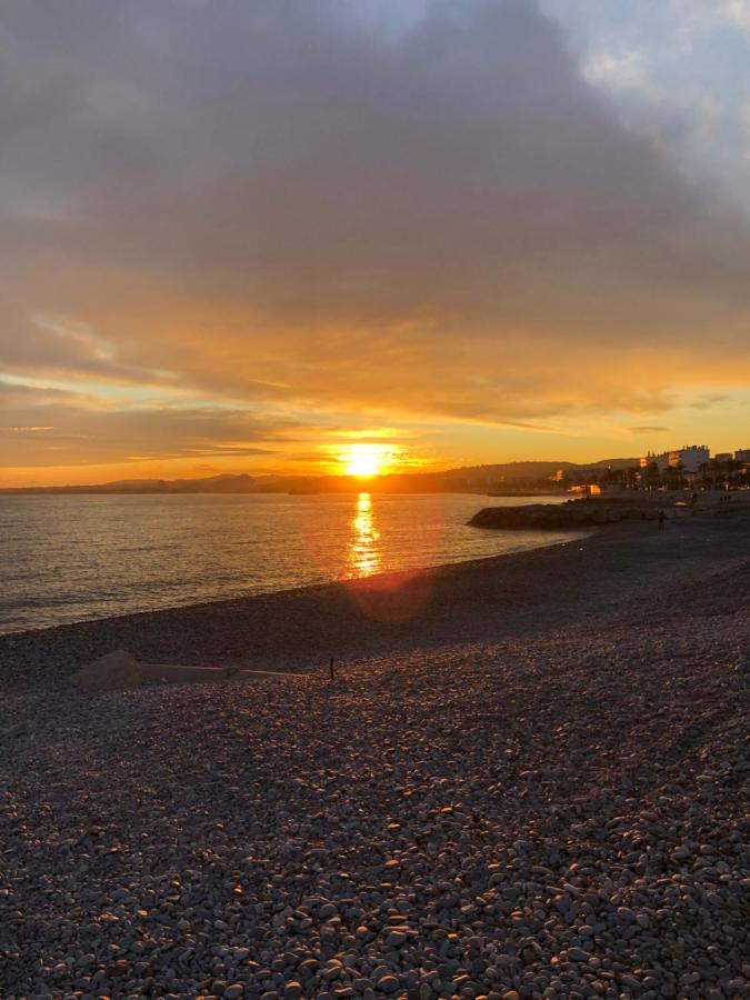 Villa C3 Arthur Rimbaub Chambre D'Hote Piscine Proche Mer Plage 600M Cagnes-sur-Mer Eksteriør billede