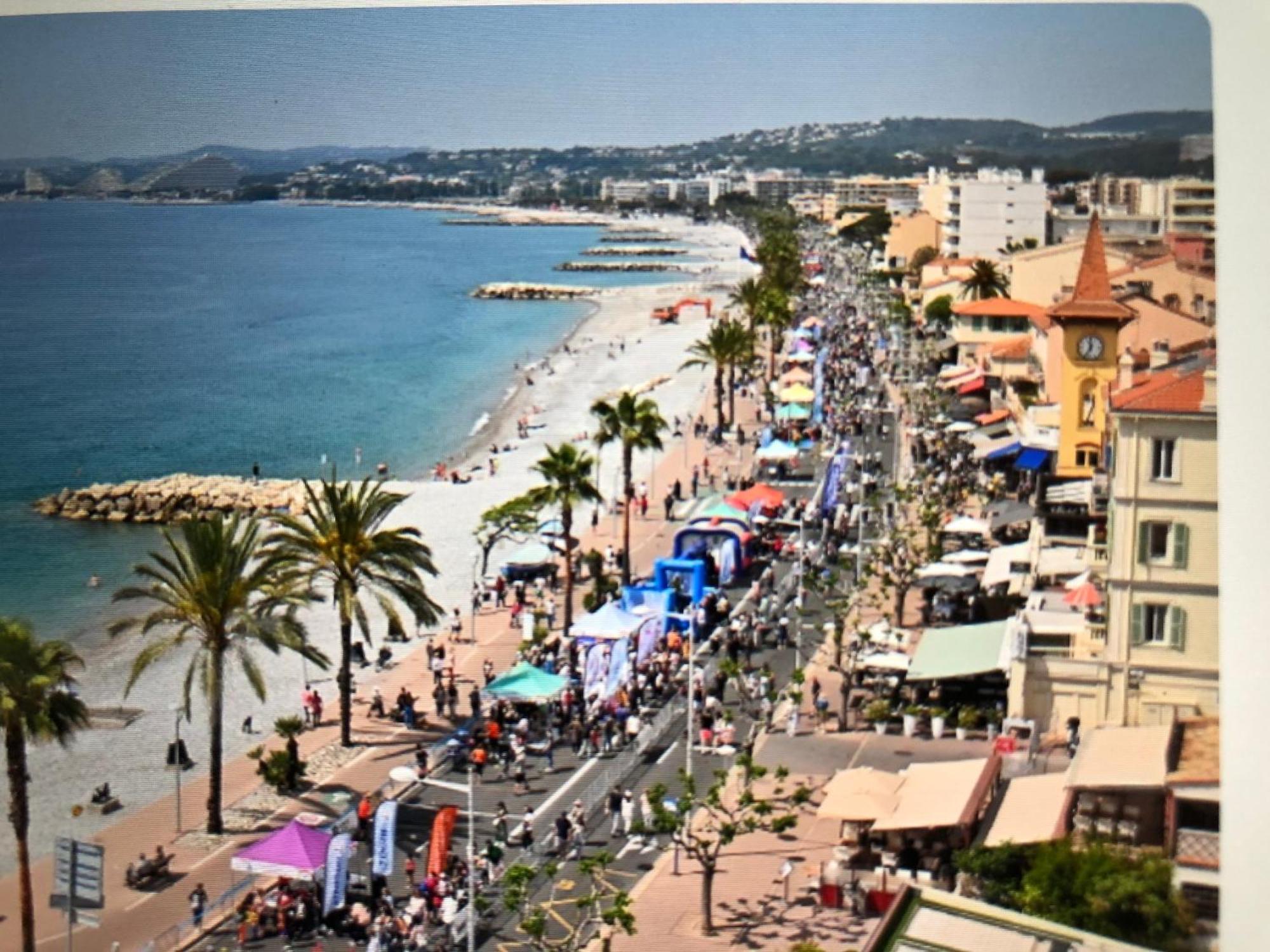Villa C3 Arthur Rimbaub Chambre D'Hote Piscine Proche Mer Plage 600M Cagnes-sur-Mer Eksteriør billede